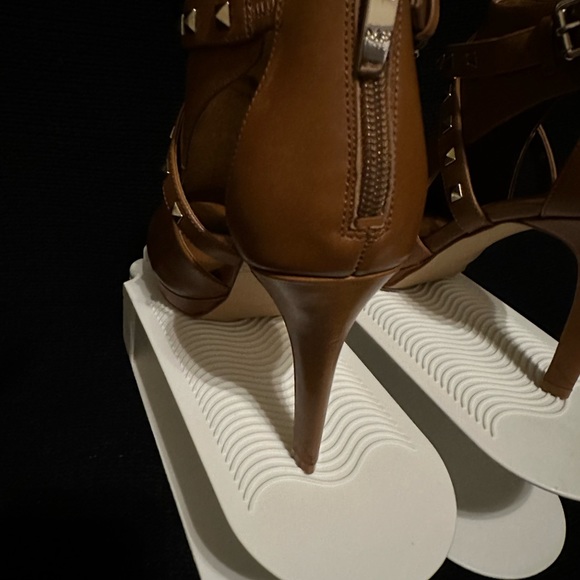 Marc Fisher bootie with gold hardware and studs. - Picture 4 of 6
